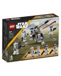 Κατασκευαστής LEGO Star Wars - Πακέτο μάχης 501 Clone Stormtrooper (75345) - 1t