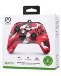 Controller PowerA -Enhanced, ενσύρματο, για Xbox One/Series X/S, Red Camo - 6t
