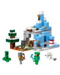 Κατασκευαστής  LEGO Minecraft -Οι παγωμένες κορυφές  (21243) - 3t