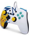 Controller  PowerA - Enhanced, ενσύρματο, για  Nintendo Switch, Pikachu High Voltage - 4t