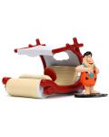 Σετ Jada Toys -Αυτοκίνητο και φιγούρα, Οικογένεια Flintstone, 1:32 - 3t