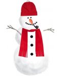 Σετ αξεσουάρ για χιονάνθρωπο GT-Με κόκκινο καπέλο - 2t
