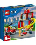 Κατασκευαστής LEGO City -Πυροσβεστική και φορτηγό  (60375) - 1t