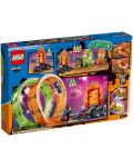 Κατασκευή Lego City - Αρένα ακροβατικών με δύο βρόχους (60339) - 2t