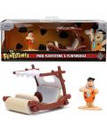 Σετ Jada Toys -Αυτοκίνητο και φιγούρα, Οικογένεια Flintstone, 1:32 - 1t