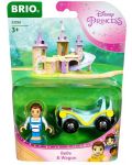 Σετ Brio Disney Princess - Η πριγκίπισσα Μπελ με  βαγόνι - 2t