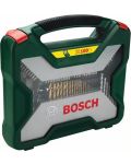 Σετ τρυπανιού Bosch - X-Line Titanium, 100 εξαρτήματα - 2t