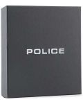 Δερμάτινη θήκη για κάρτες  Police - Spike, σκούρο μπλε  - 3t