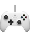 Χειριστήριο 8BitDo - Ultimate Wired, για Nintendo Switch/PC, White - 1t