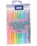 Σετ μαρκαδόρους   Junior - Ultra life, 10 παστέλ χρώματα - 1t