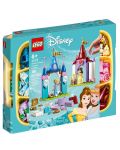 Κατασκευαστής LEGO Disney - Disney Princess, Δημιουργικά κάστρα (43219) - 1t