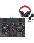 Σετ για DJ Numark - Party Mix Live HF175,μαύρο/κόκκινο - 2t
