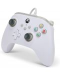 Χειριστήριο PowerA - Xbox One/Series X/S, ενσύρματο, White - 3t