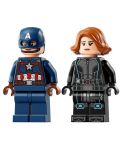 Κατασκευαστής LEGO Marvel Super Heroes - Μοτοσικλέτες Captain America και Black Widow (76260) - 6t