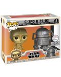 Σετ φιγούρες Funko POP! Movies: Star Wars - C-3P0 & R2-D2 (Concept Series) (Exclusive at Disney) - 2t