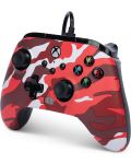 Controller PowerA -Enhanced, ενσύρματο, για Xbox One/Series X/S, Red Camo - 4t