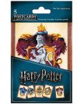 Σετ καρτ ποστάλ ABYstyle Movies: Harry Potter - Houses, 5 τεμάχια - 3t