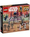 Κατασκευαστής LEGO Star Wars - Πακέτο μάχης Clone Stormtroopers και Battle Droids (75372) - 8t