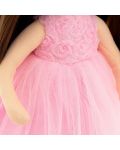 Σετ ρούχων κούκλας Orange Toys Sweet Sisters - Ροζ φόρεμα με τριαντάφυλλα - 3t