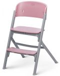Σετ καρέκλα φαγητού και ξαπλώστρα KinderKraft - Livy και Calmee, ροζ - 3t