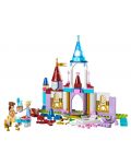 Κατασκευαστής LEGO Disney - Disney Princess, Δημιουργικά κάστρα (43219) - 2t