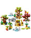 Κατασκευή Lego Duplo - Άγρια ζώα από όλο τον κόσμο (10975) - 3t