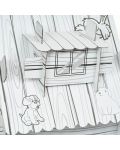 Παιδικό σετ GОТ - Δασικό σπίτι με ζώα για συναρμολόγηση και χρώμα - 6t