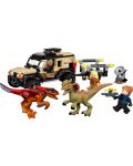 Κατασκευή Lego Jurassic World - Μεταφορά Pyroraptor και Dilophosaurus (76951) - 2t
