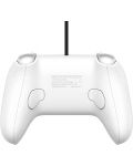 Χειριστήριο 8BitDo - Ultimate Wired, για Nintendo Switch/PC, White - 2t
