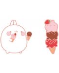 Σετ Κονκάρδες  ABYstyle Animation: Molang - Ice Cream - 1t