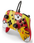 Controller PowerA - Enhanced,ενσύρματο, για Nintendo Switch, Pokemon: Pikachu Pop Art - 4t