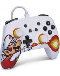 Χειριστήριο PowerA - Enhanced, ενσύρματο, για Nintendo Switch, Fireball Mario - 2t