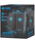 Ηχοσύστημα  Fury - Speaker, 2 τεμάχια 2.0, μαύρο - 3t