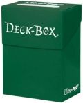 Κουτί καρτών Ultra Pro - Solid Color Deck Box, Forest Green (80+ τεμ .) - 1t