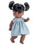 Κούκλα Asi Dolls - Τόμυ, με γαλάζιο φλοράλ φόρεμα, 20 cm - 1t