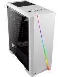 Κουτί Υπολογιστή AeroCool - Cylon RGB, mid tower, λευκό/διαφανές - 1t