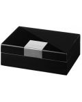 Κουτί πούρων (υγραντήρας) WinJet - Angelo, μαύρο γυαλιστερό - 1t