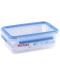 Κουτί φαγητού Tefal - Clip & Close, K3021212, 1 L, μπλε - 2t