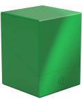 Κουτί καρτών  Ultimate Guard Boulder Deck Case Solid - Πράσινο (100+ τεμ.) - 1t