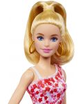 Κούκλα  Barbie Fashionista - Με φόρεμα με λουλούδια - 2t