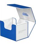 Κουτί καρτών Ultimate Guard Sidewinder 100+ XenoSkin SYNERGY - Blue/White - 4t