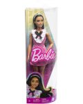 Κούκλα Barbie Fashionistas - Καρό ροζ φόρεμα με κορδέλα #209 - 5t