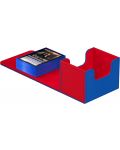 Κουτί για κάρτες Ultimate Guard Sidewinder XenoSkin Synergy - Blue/Red(100+ бр.) - 3t