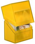 Κουτί για κάρτες Ultimate Guard Boulder Deck Case - Standard Size, κίτρινο (80 τεμάχια) - 2t