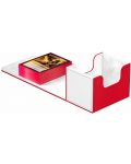Κουτί καρτών Ultimate Guard Sidewinder XenoSkin SYNERGY Red/White (100+ τεμ .) - 3t