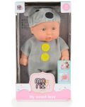 Κούκλα Moni Toys - Με γκρι κοστούμι ποντικιού, 20 εκ - 2t