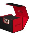 Κουτί καρτών  Ultimate Guard Sidewinder 100+ XenoSkin Synergy - Black/Red - 3t