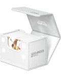 Κουτί καρτών Ultimate Guard Sidewinder XenoSkin Monocolor - Λευκό (80+ τεμ.) - 3t