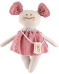 Υφασμάτινη κούκλα  Asi Dolls - Missy το ποντικάκι,με τσάντα για δόντι, 22 cm - 1t