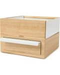 Κουτί κοσμημάτων και αξεσουάρ Umbra - Mini Stowit, φυσικό ξύλο - 2t